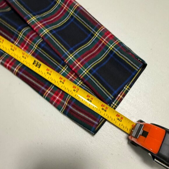 Talbots Hampshire Holiday Tartan Plaid Wool Blend Ankle Pants Womens size 16 - Picture 8 of 8